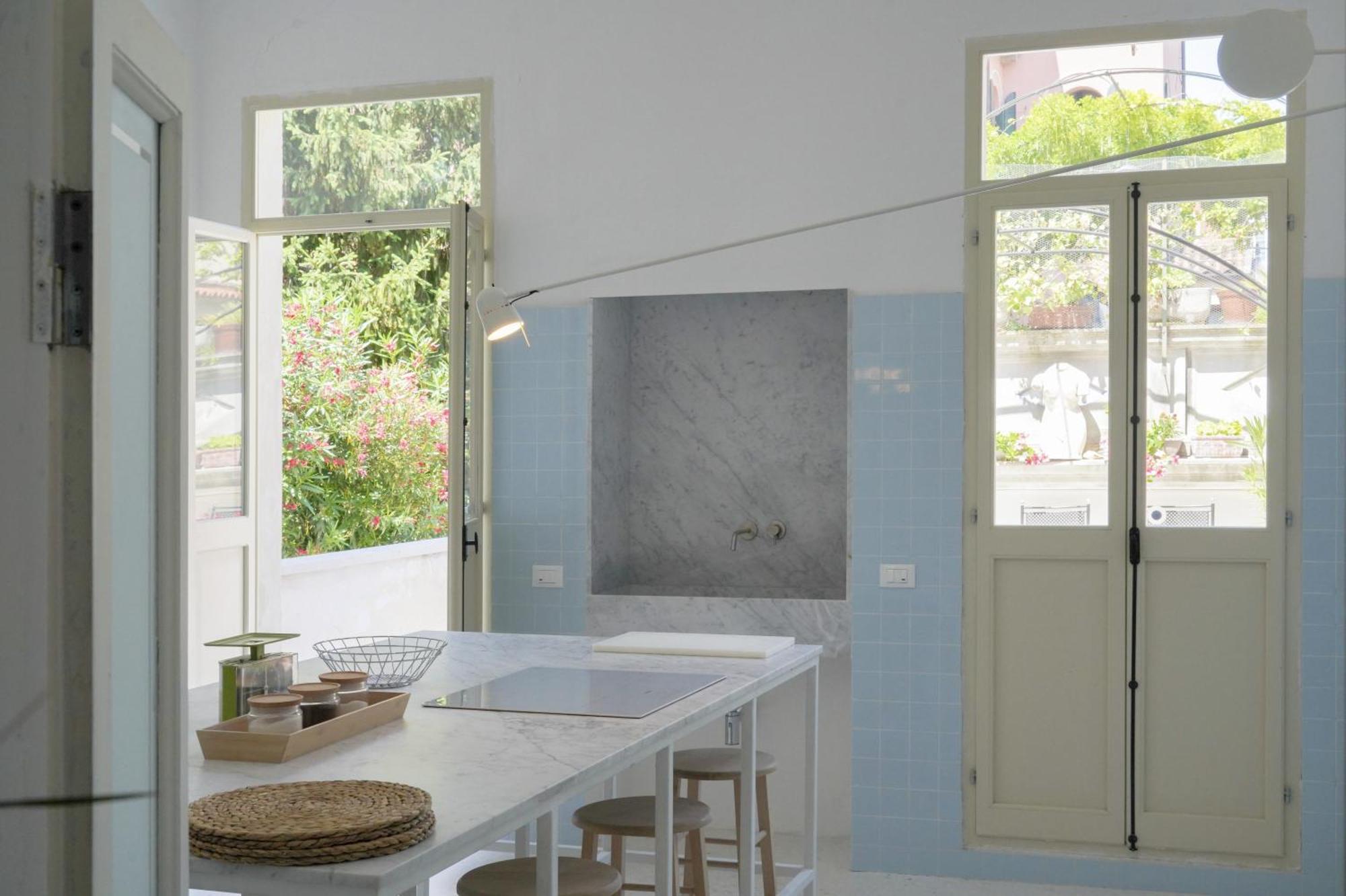 Family Apartment With Terrace Venecia Exterior foto