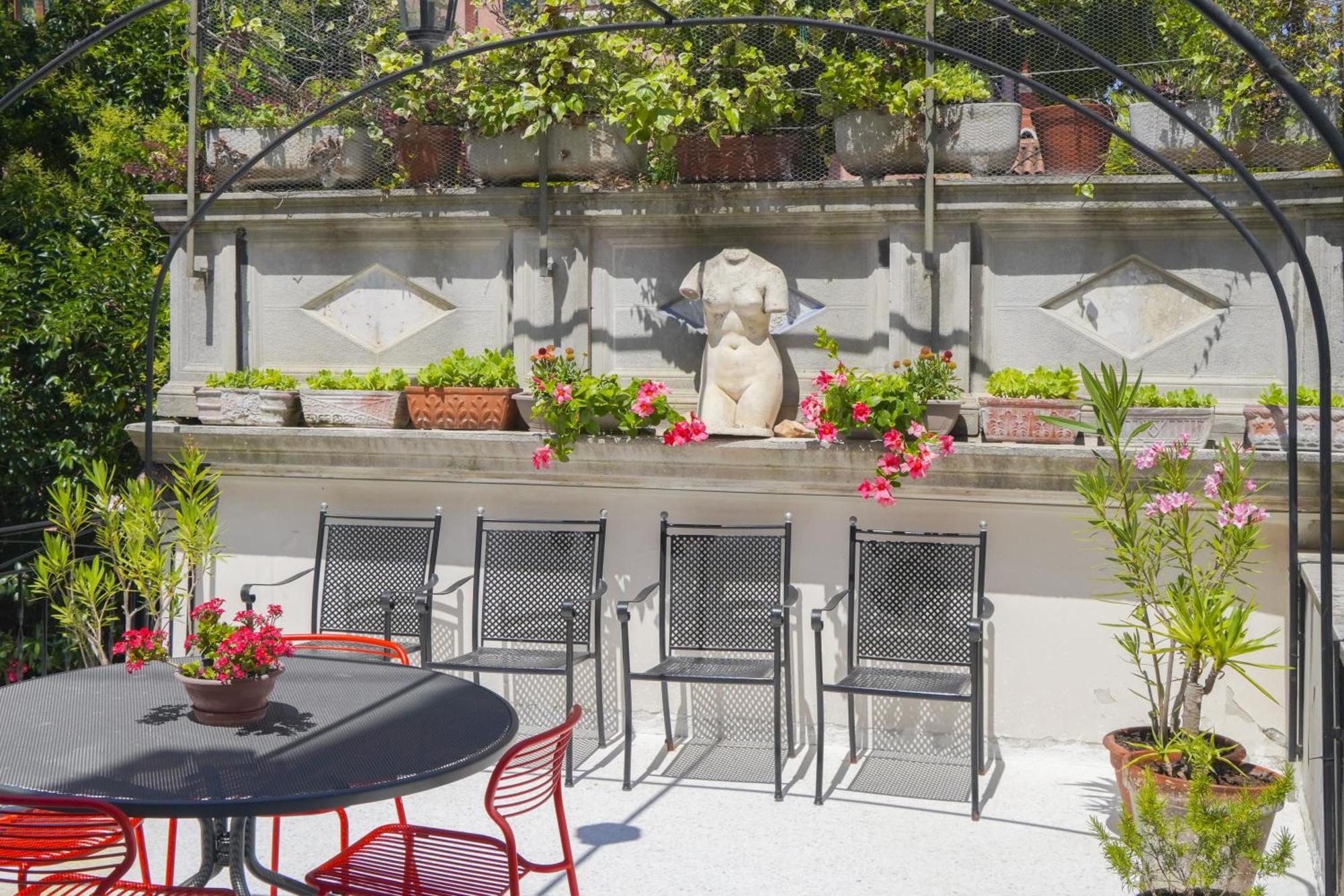 Family Apartment With Terrace Venecia Exterior foto